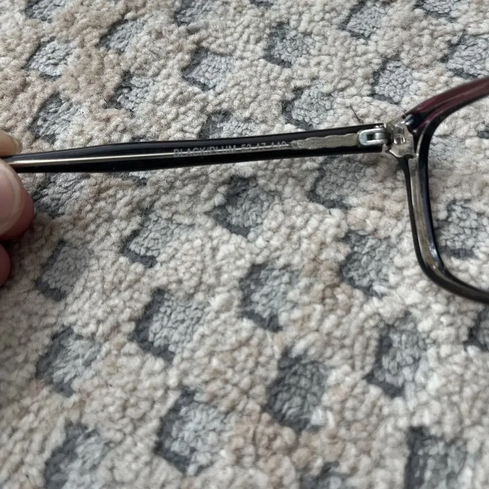 MODERN BETWEEN BLACK Plum 53-17-140 EYEGLASSES Frames Only